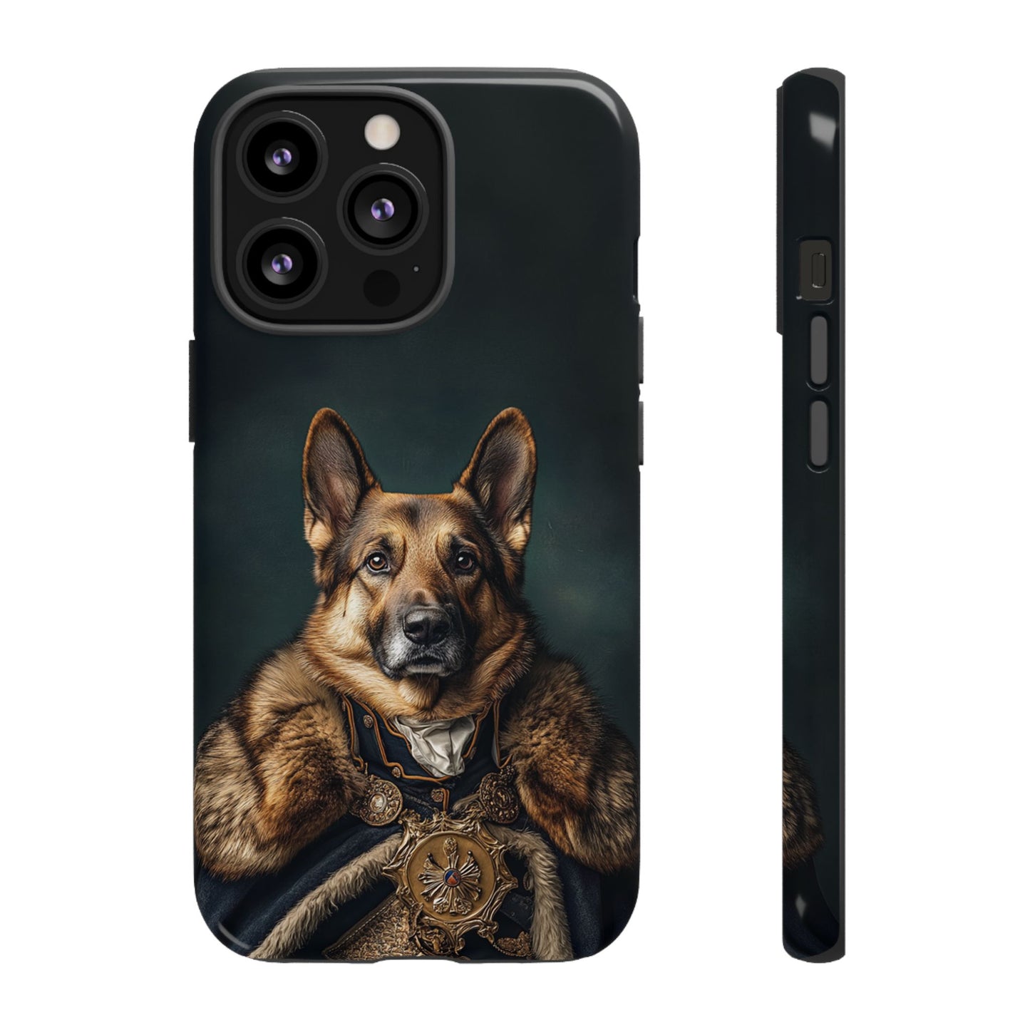 Custom Royal Dog Portrait Phone Case
