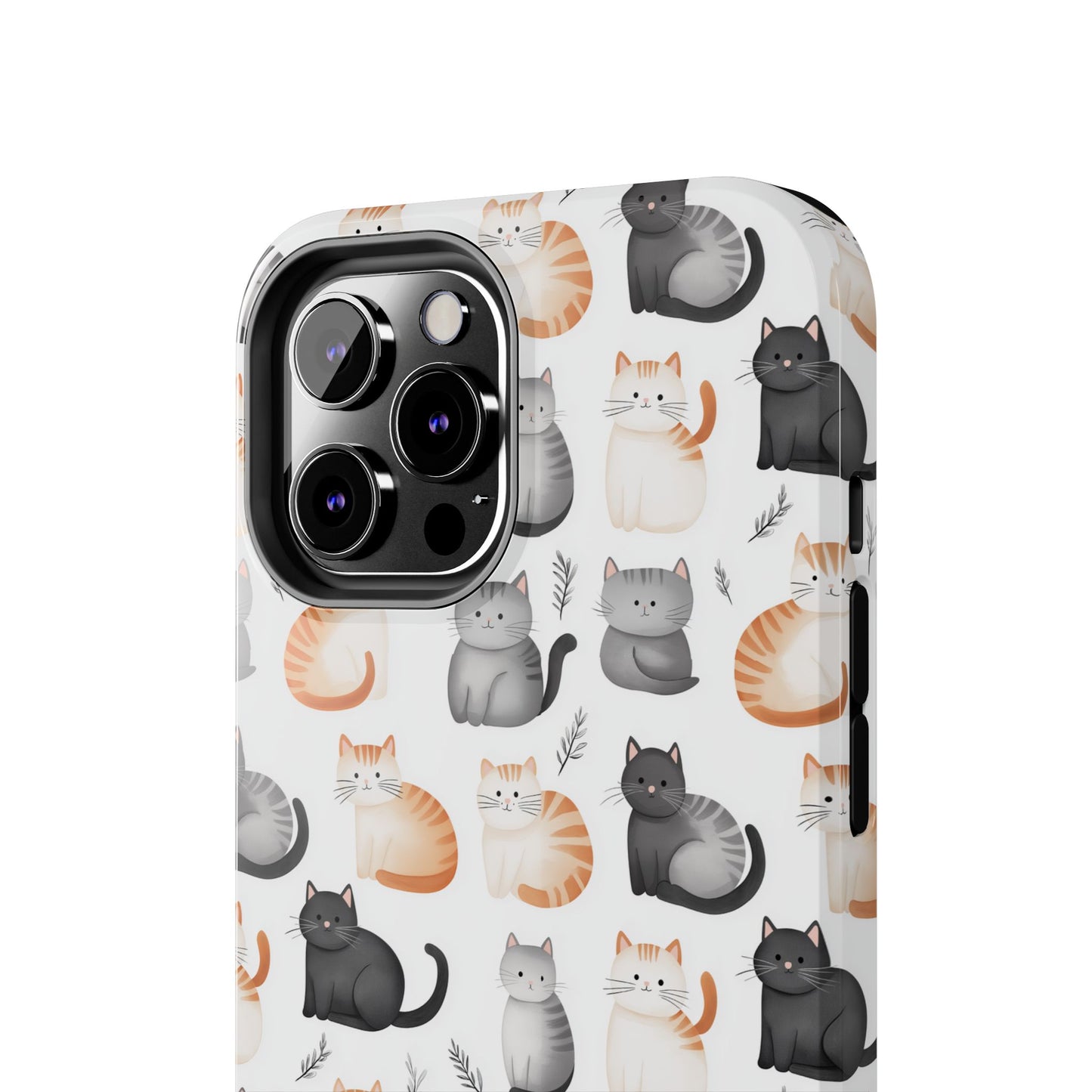 Purrfectly Cute Cat Pattern Case