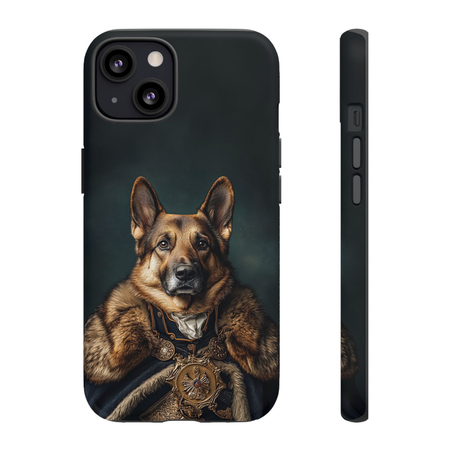 Custom Royal Dog Portrait Phone Case