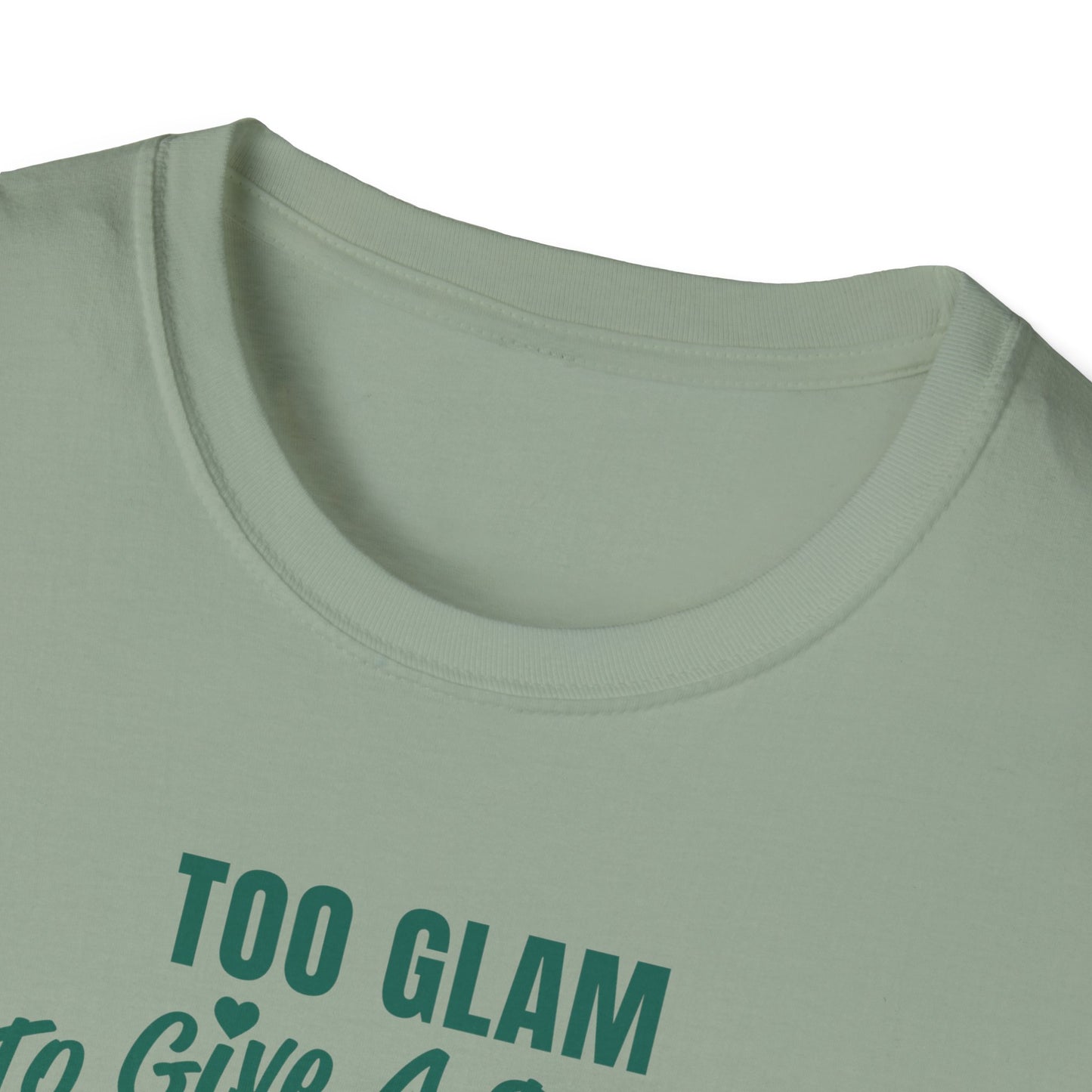 Too Glam to Give a Damn, Frenchie Diva Dog T-Shirt, KatKouture Dogfluencer Drop