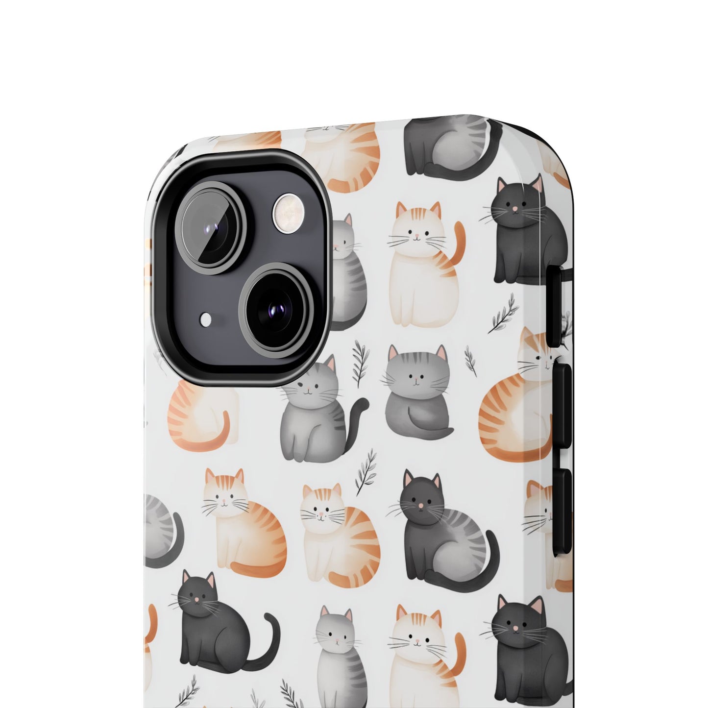 Purrfectly Cute Cat Pattern Case