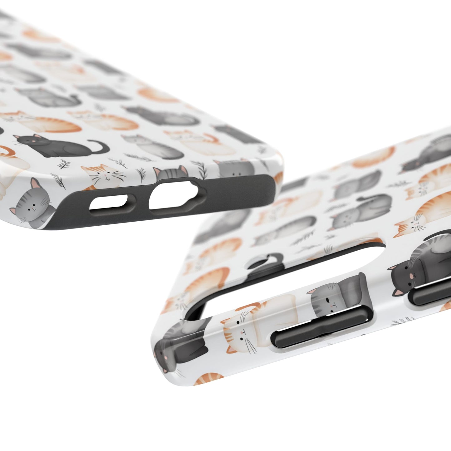 Purrfectly Cute Cat Pattern Case