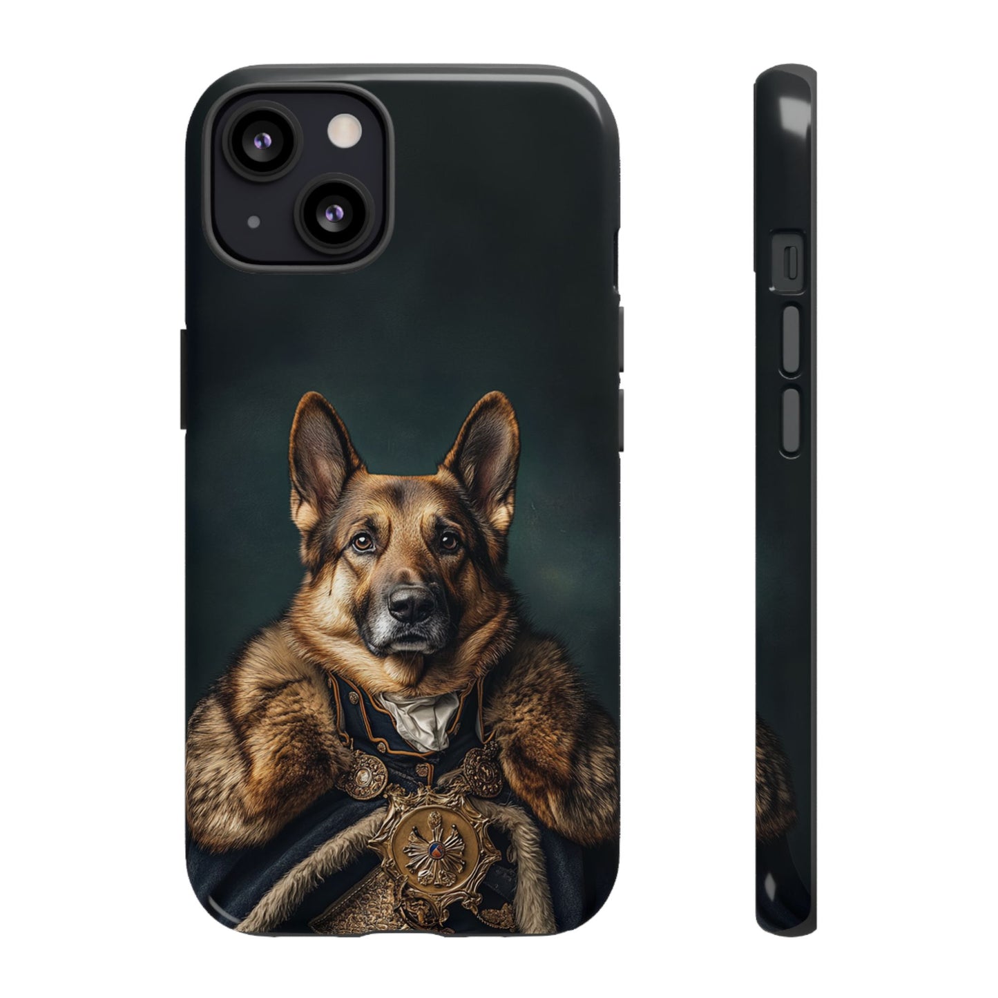 Custom Royal Dog Portrait Phone Case