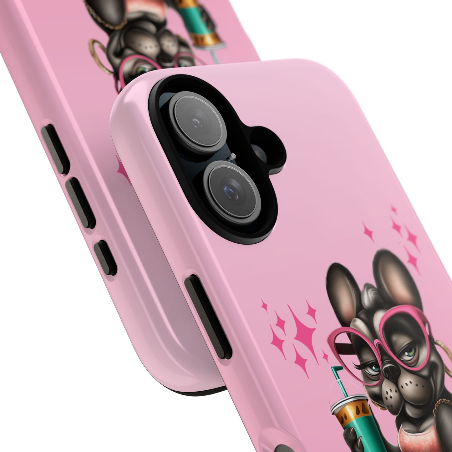 Too Glam to Give a Damn Funny Frenchie Phone Case