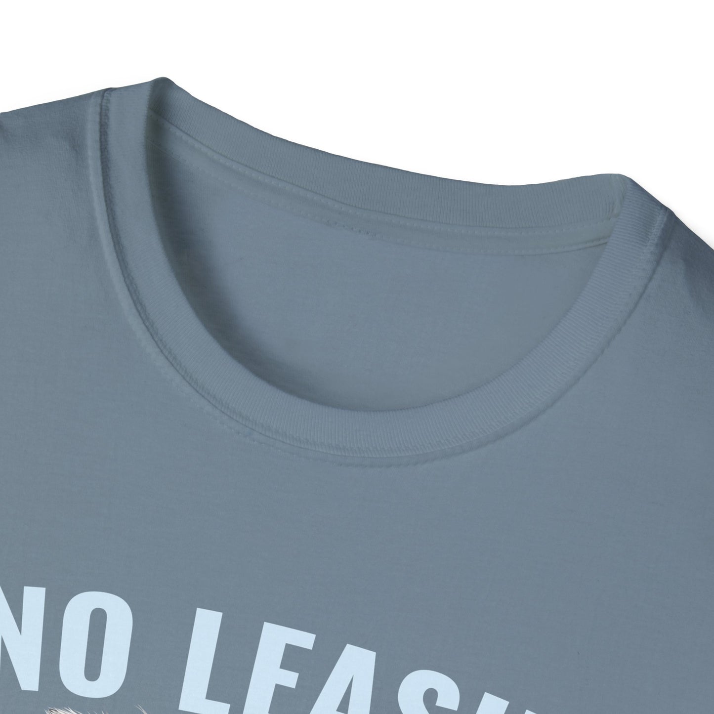No Leash No Limits Westie Dog T-Shirt Street Style Pet Tee