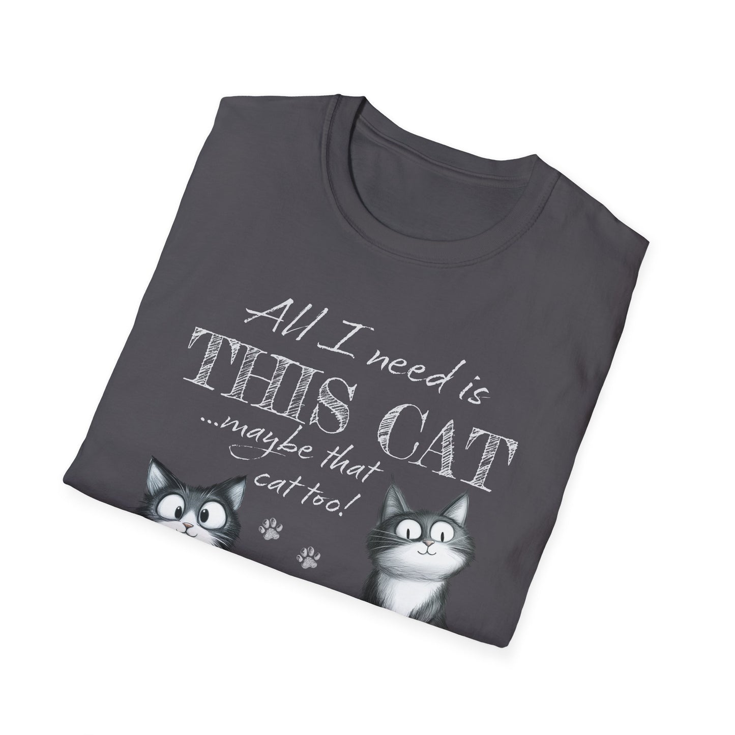Cat Lover's Funny Animal T Shirt