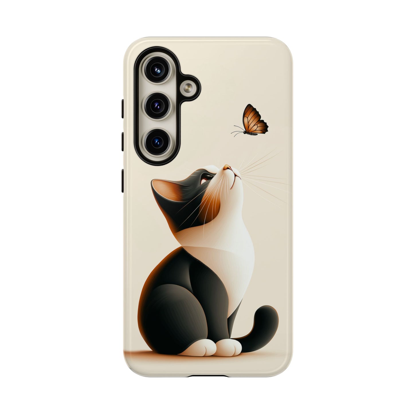 Cat and Butterfly Design