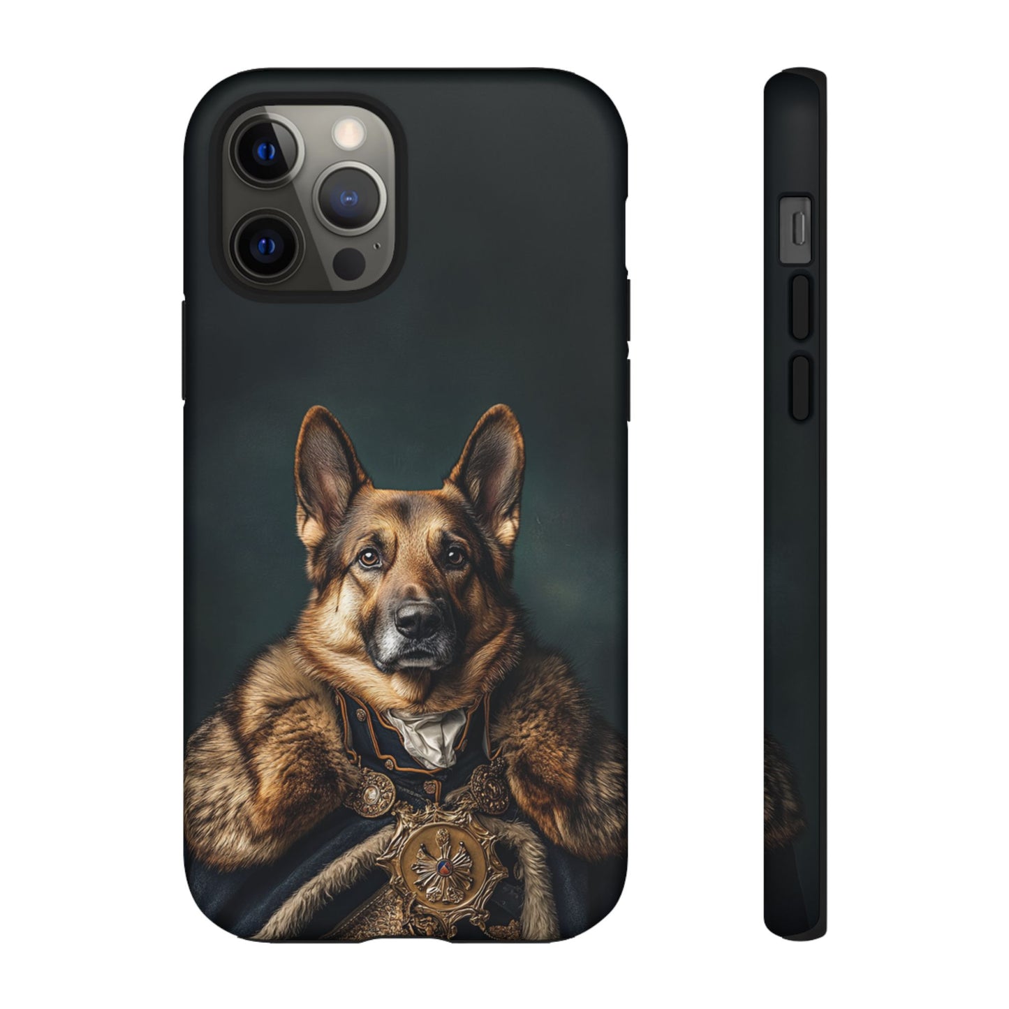 Custom Royal Dog Portrait Phone Case
