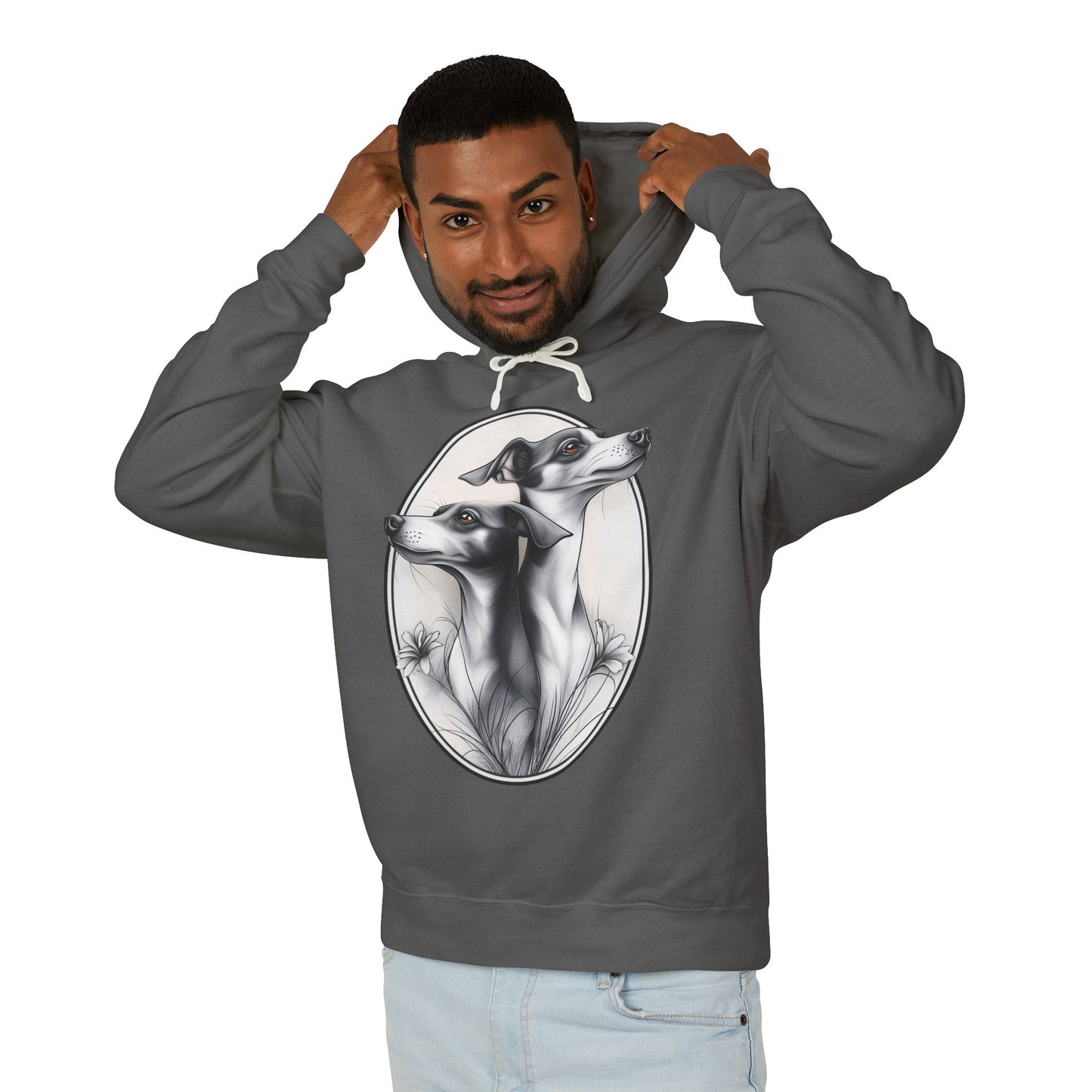 Whippet Elegance Hoodie