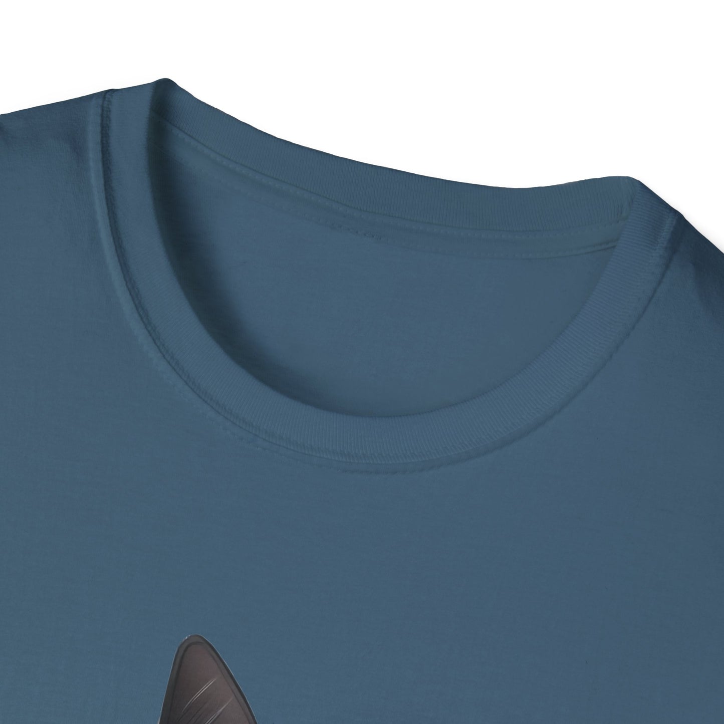 Black Cat Paws and Relax Unisex Softstyle T-Shirt