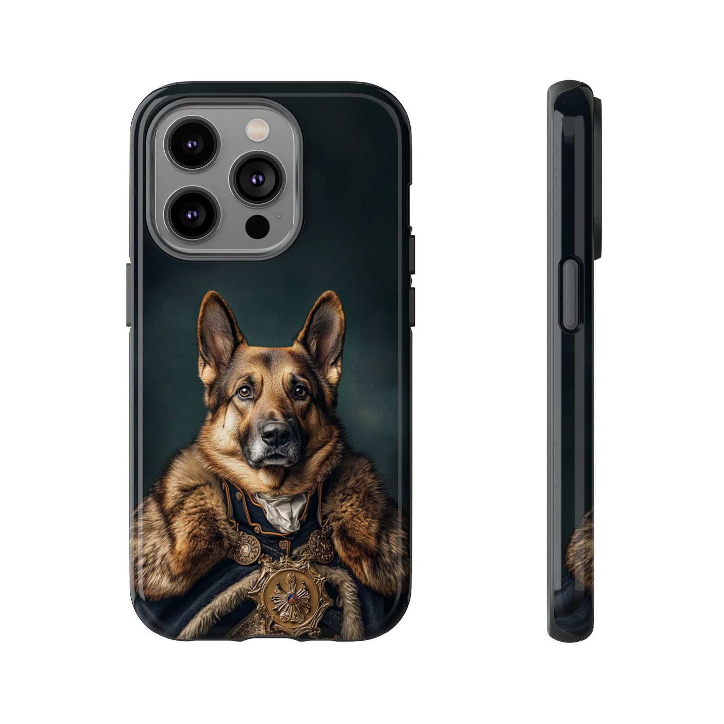 Custom Royal Dog Portrait Phone Case