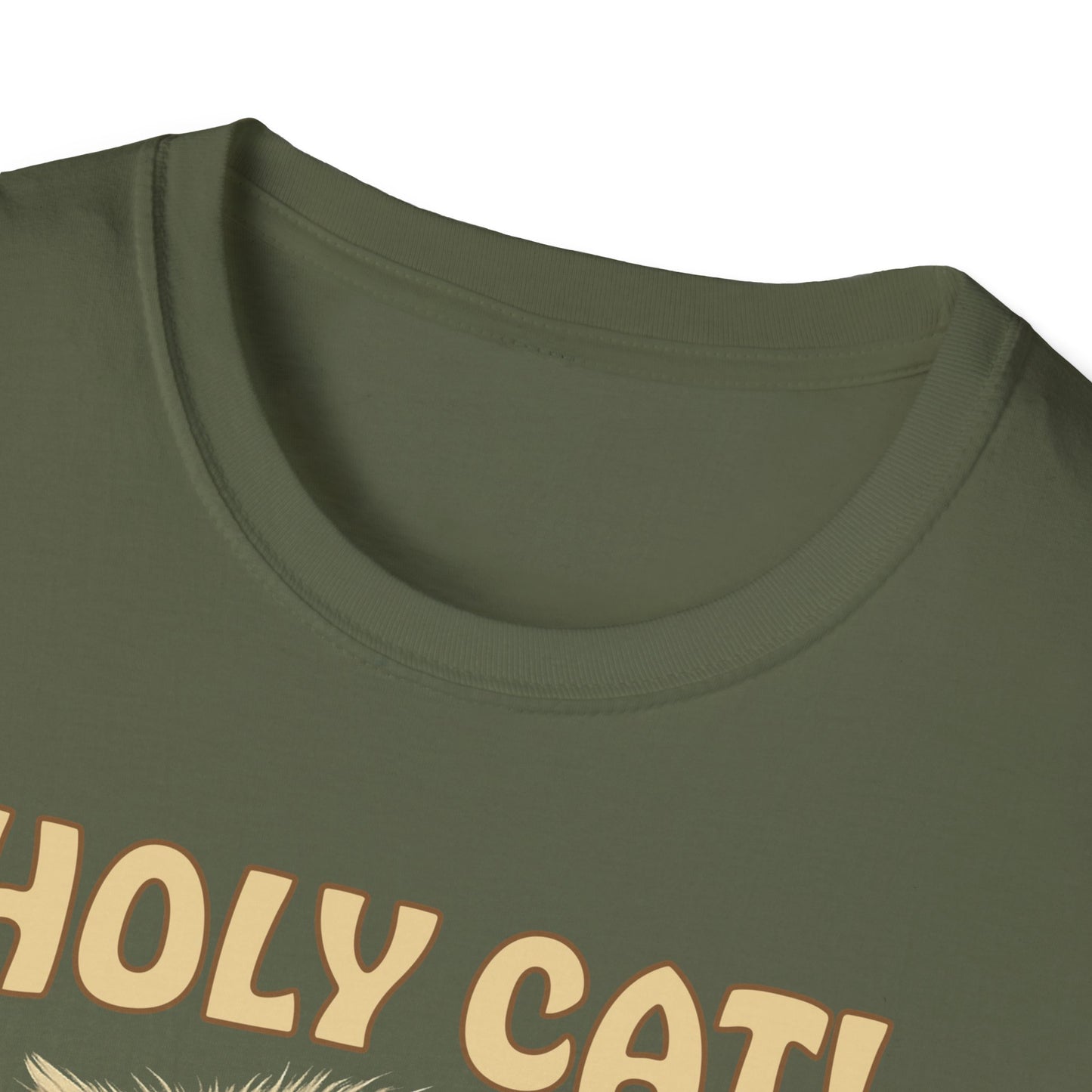 Holy Cat! It’s a Cucumber - Scared Cat T Shirt
