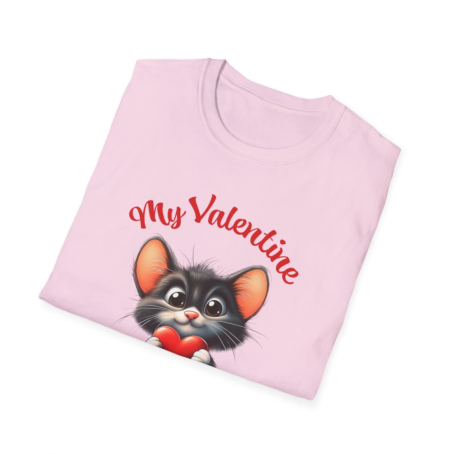 My Valentine T-Shirt, Valentine's Day Pussy Cat