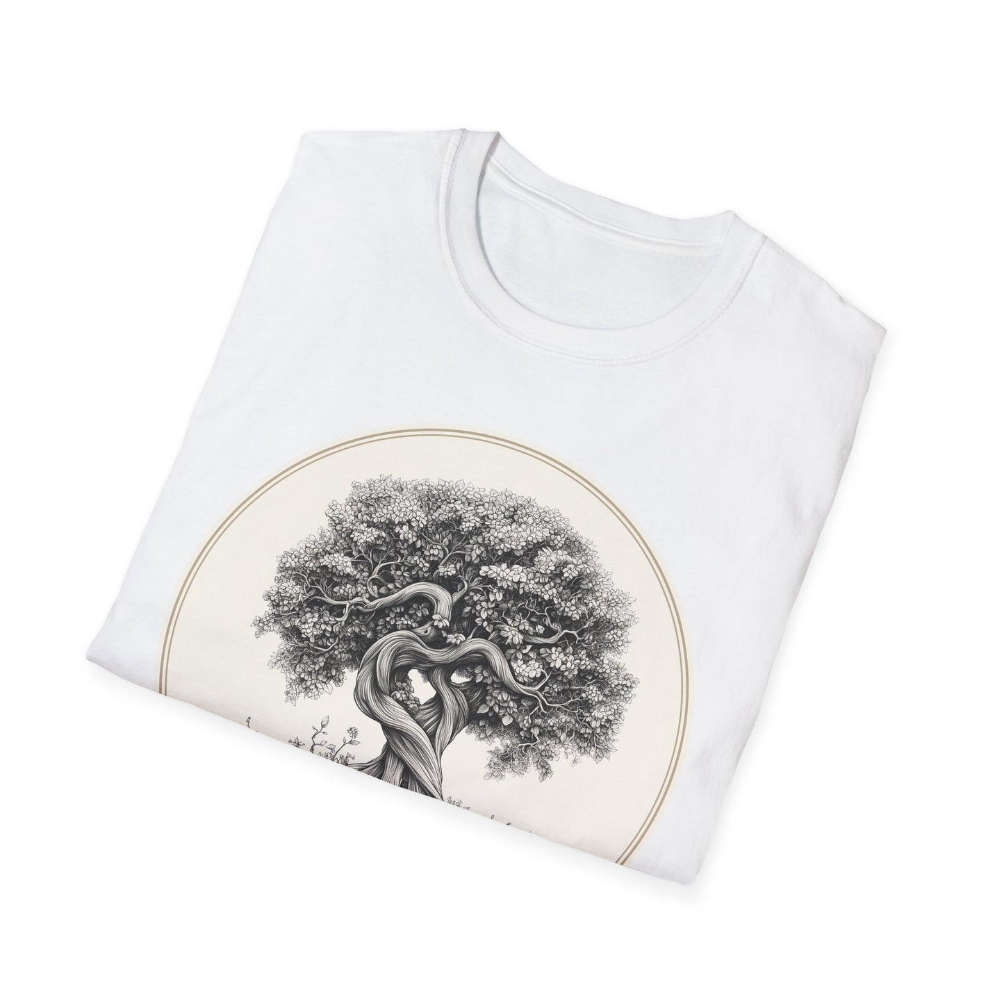 Tree of Unity Unisex Softstyle T-Shirt For Nature Lovers