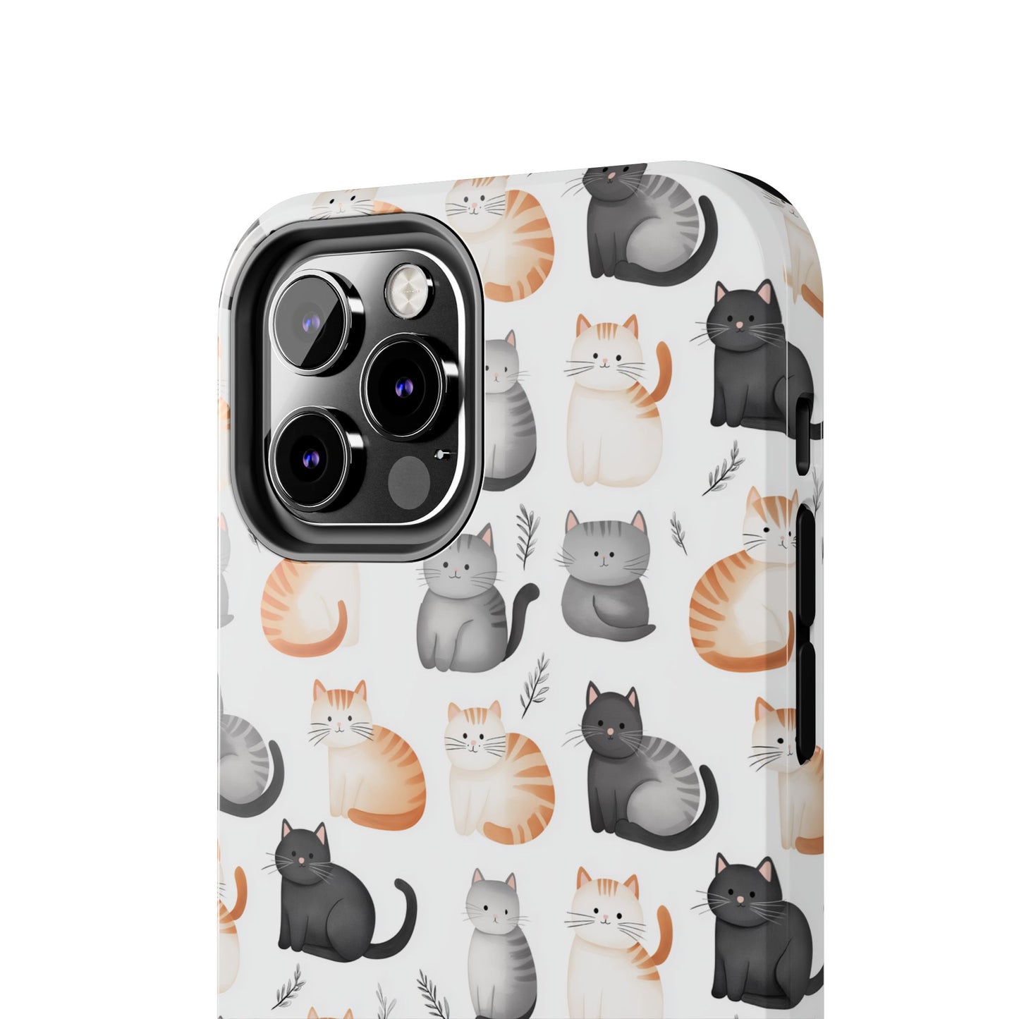 Purrfectly Cute Cat Pattern Case