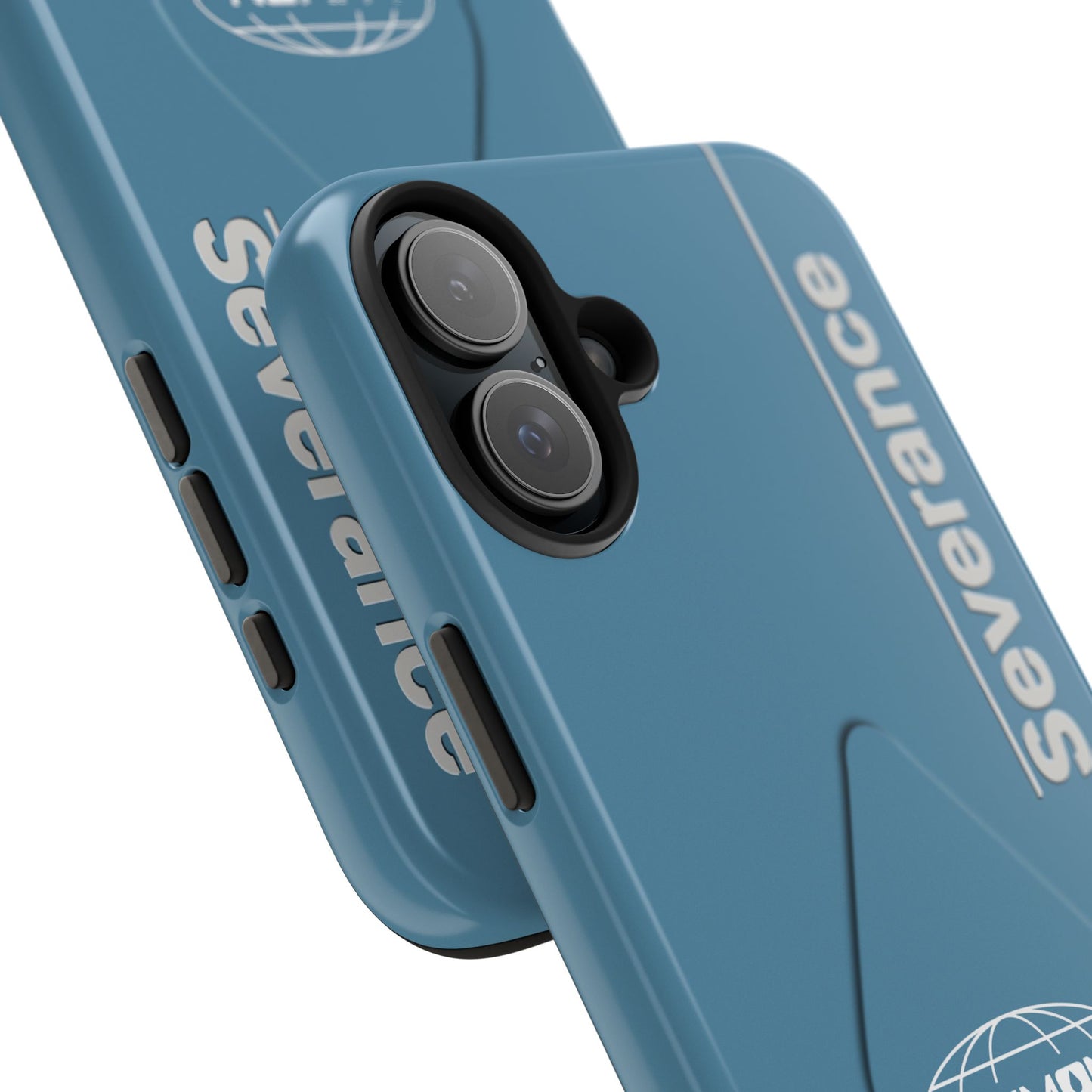 Severance Inspired Phone Case Industrial Minimalist Design Lumon Logo
