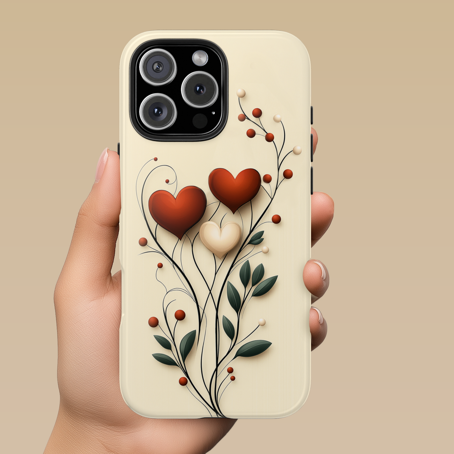 Romantic Heart Botanical