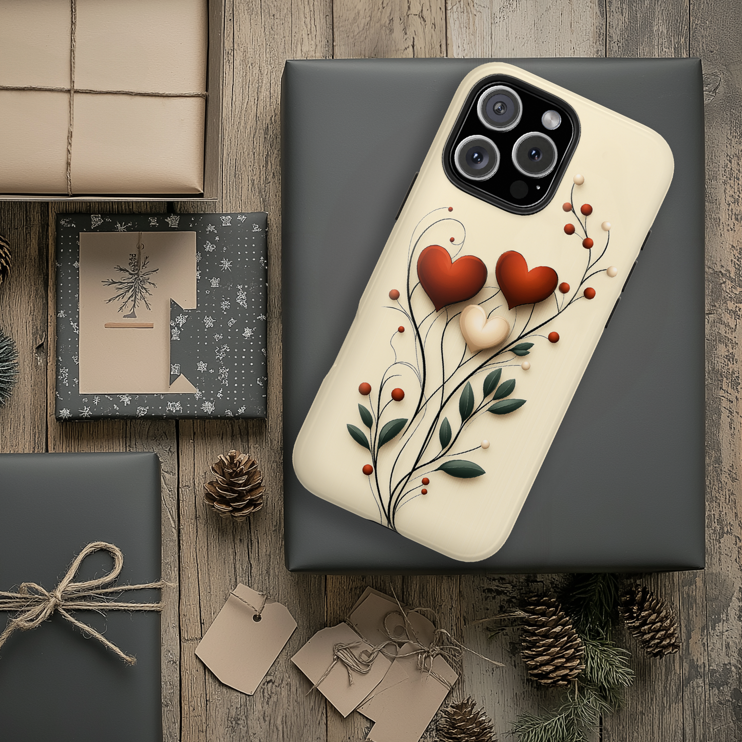 Romantic Heart Botanical