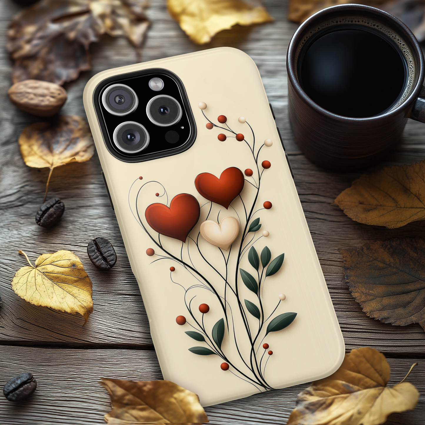 Romantic Heart Botanical