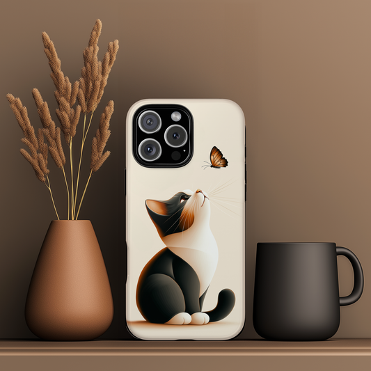 Cat and Butterfly Design