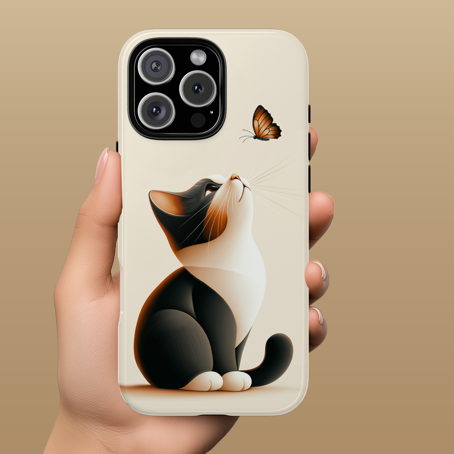 Cat and Butterfly Design