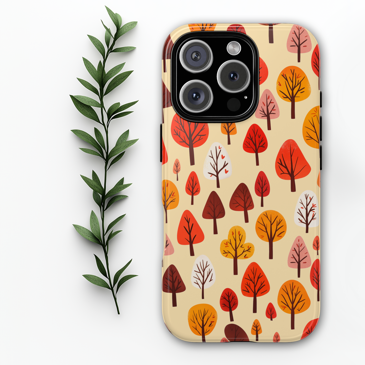 Autumn Tree Design, Nature Lover Gift, Phone Case