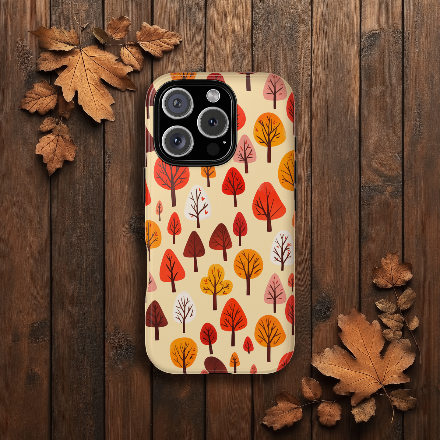 Autumn Tree Design, Nature Lover Gift, Phone Case