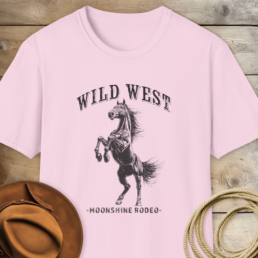 Wild West Vintage Western T Shirt