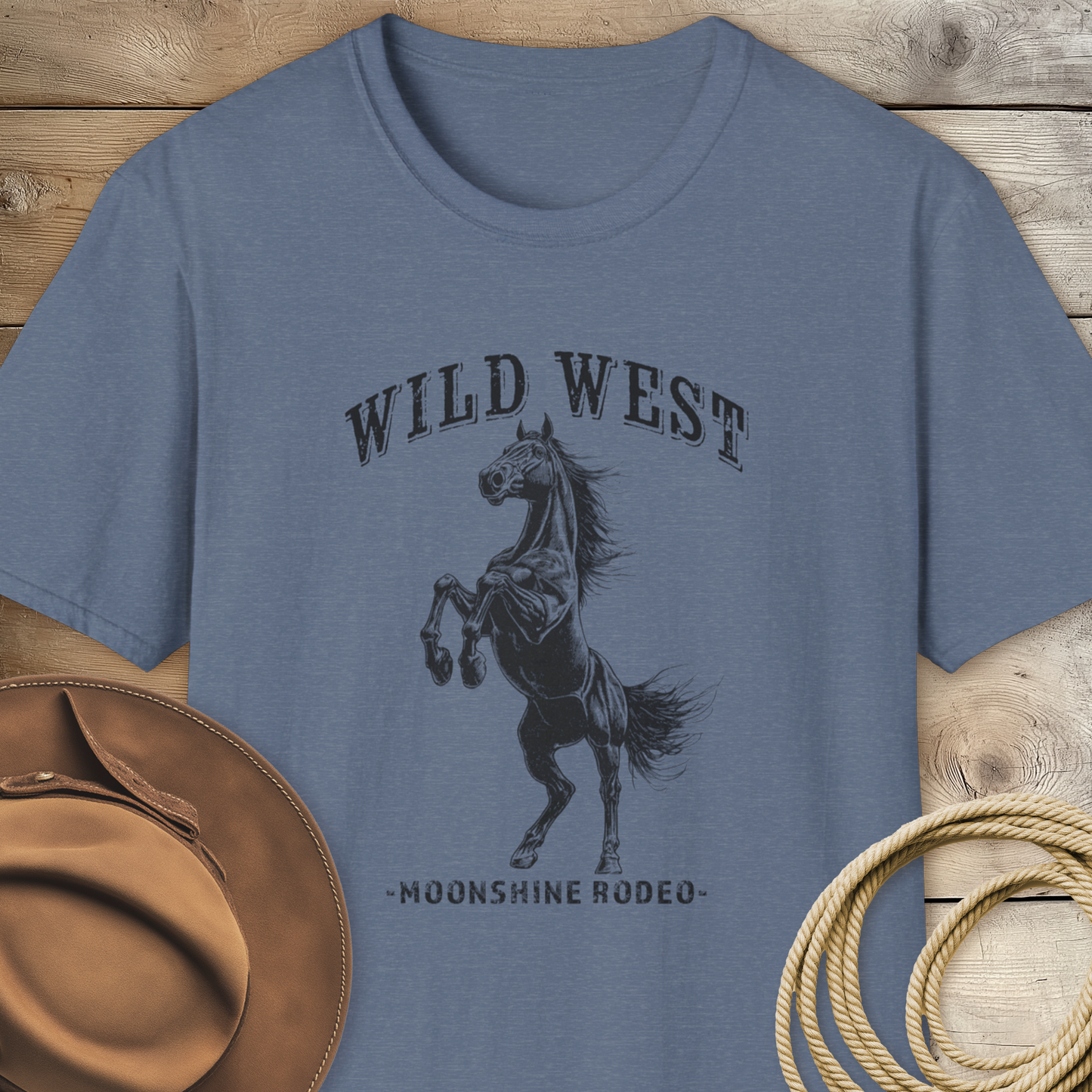 Wild West Vintage Western T Shirt