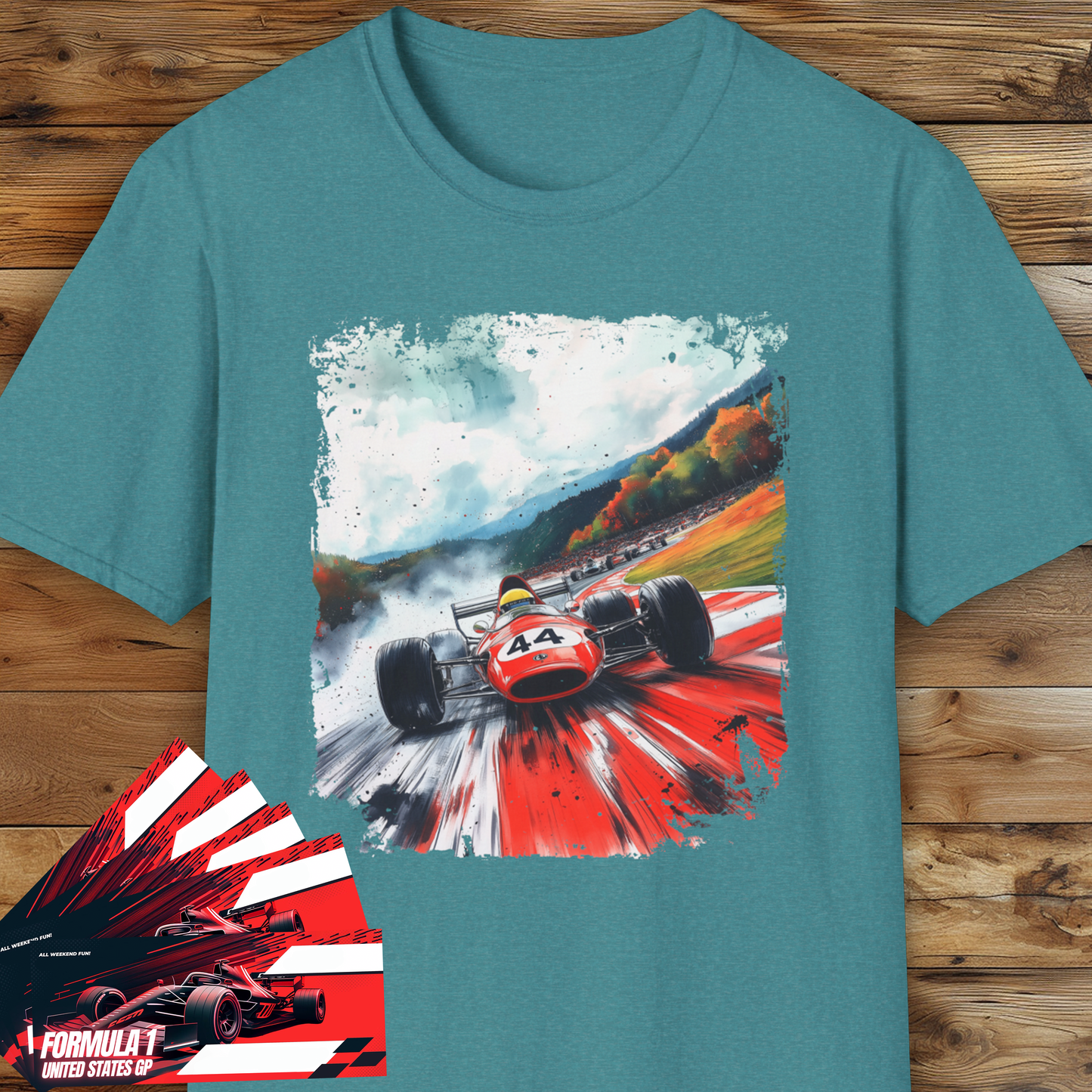 Vintage Formula 1 Racing Car T-Shirt