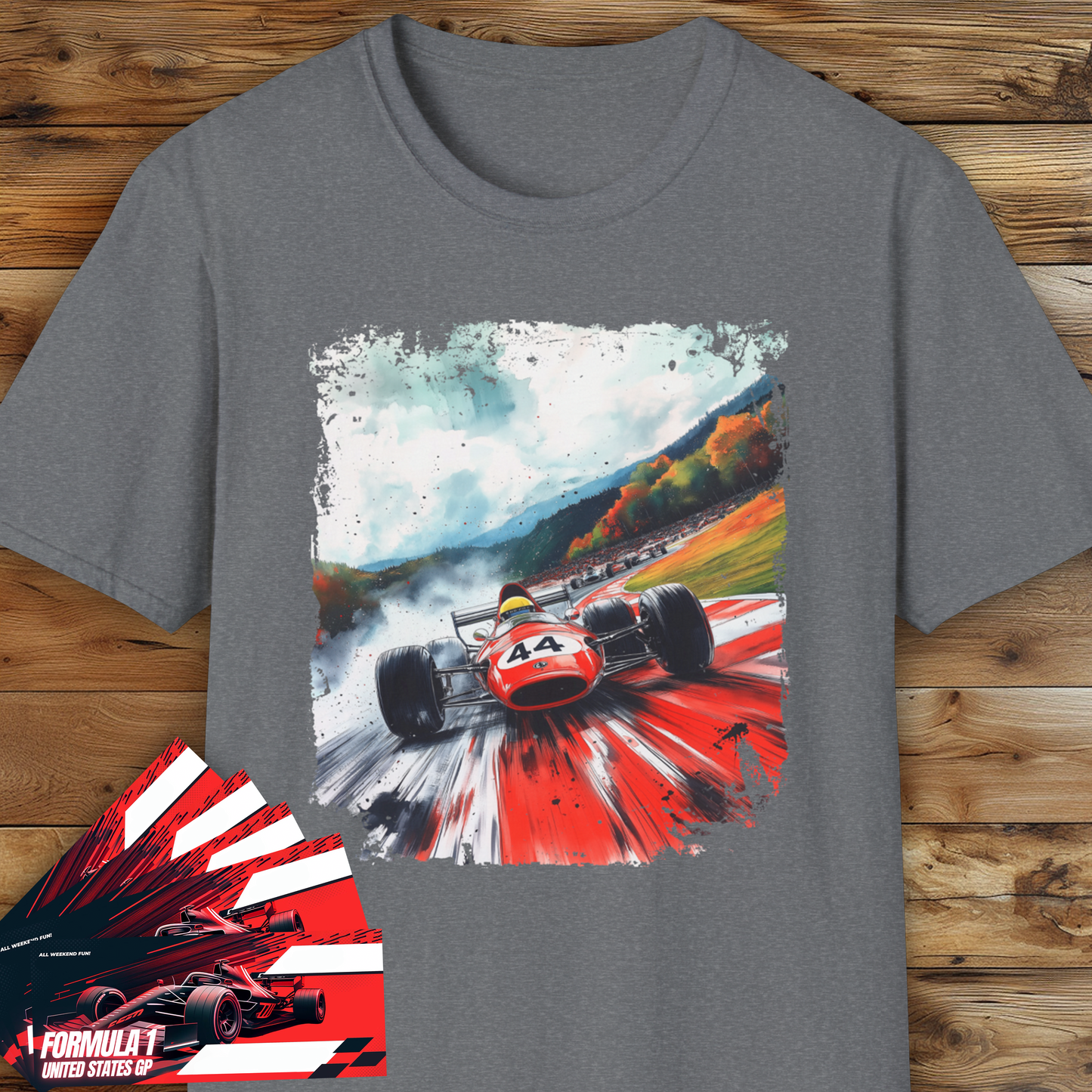 Vintage Formula 1 Racing Car T-Shirt