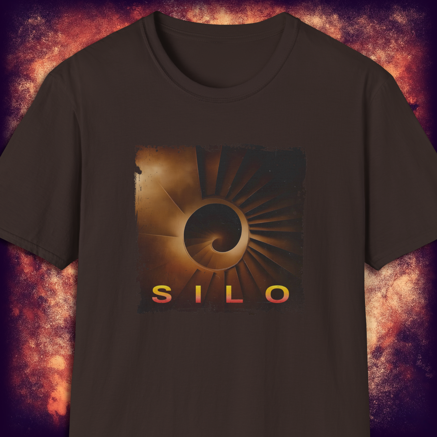 SILO Art Unisex T-Shirt, Life Under the Surface Design, Apple TV