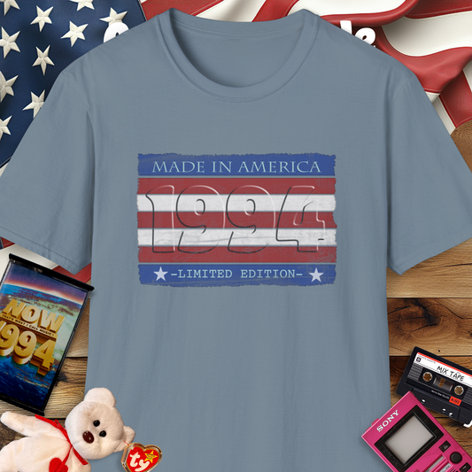 Vintage Made in America Custom Year. Limited Edition T-Shirt