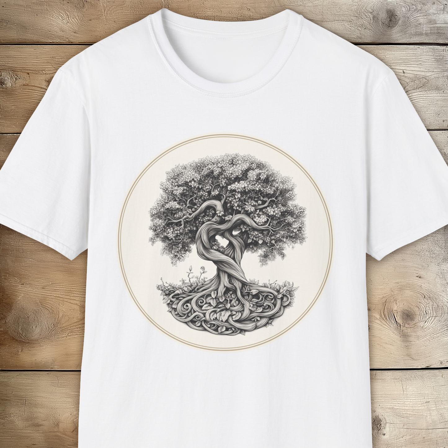 Oak Tree - Tree of Life Unisex Softstyle T-Shirt