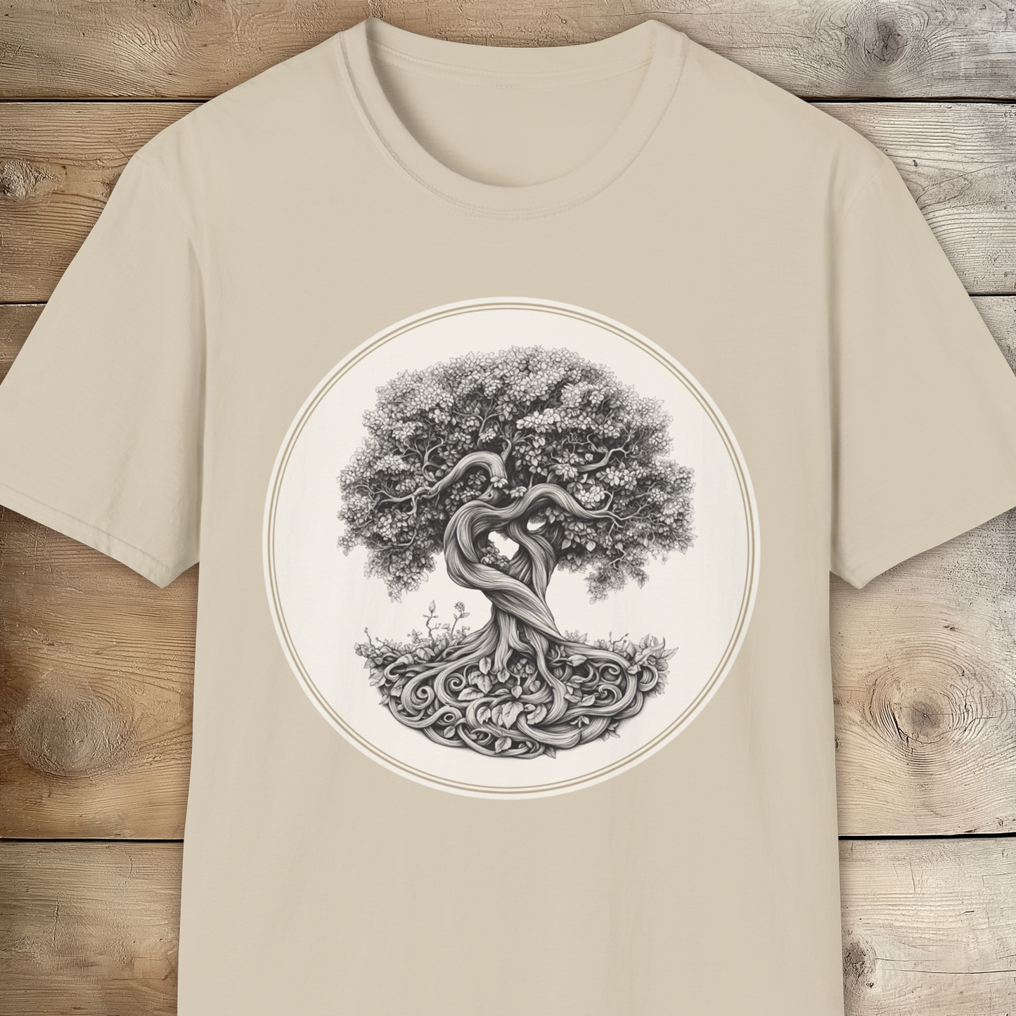 Oak Tree - Tree of Life Unisex Softstyle T-Shirt