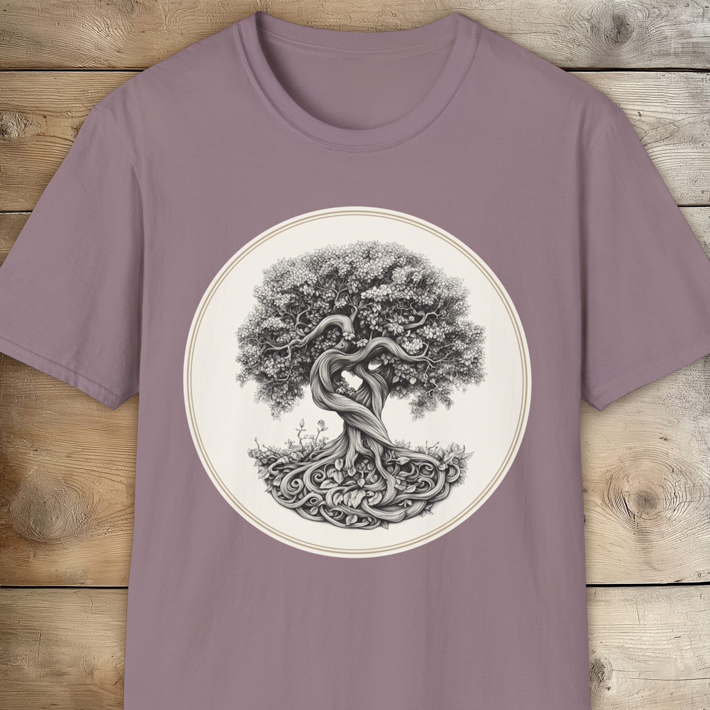 Oak Tree - Tree of Life Unisex Softstyle T-Shirt