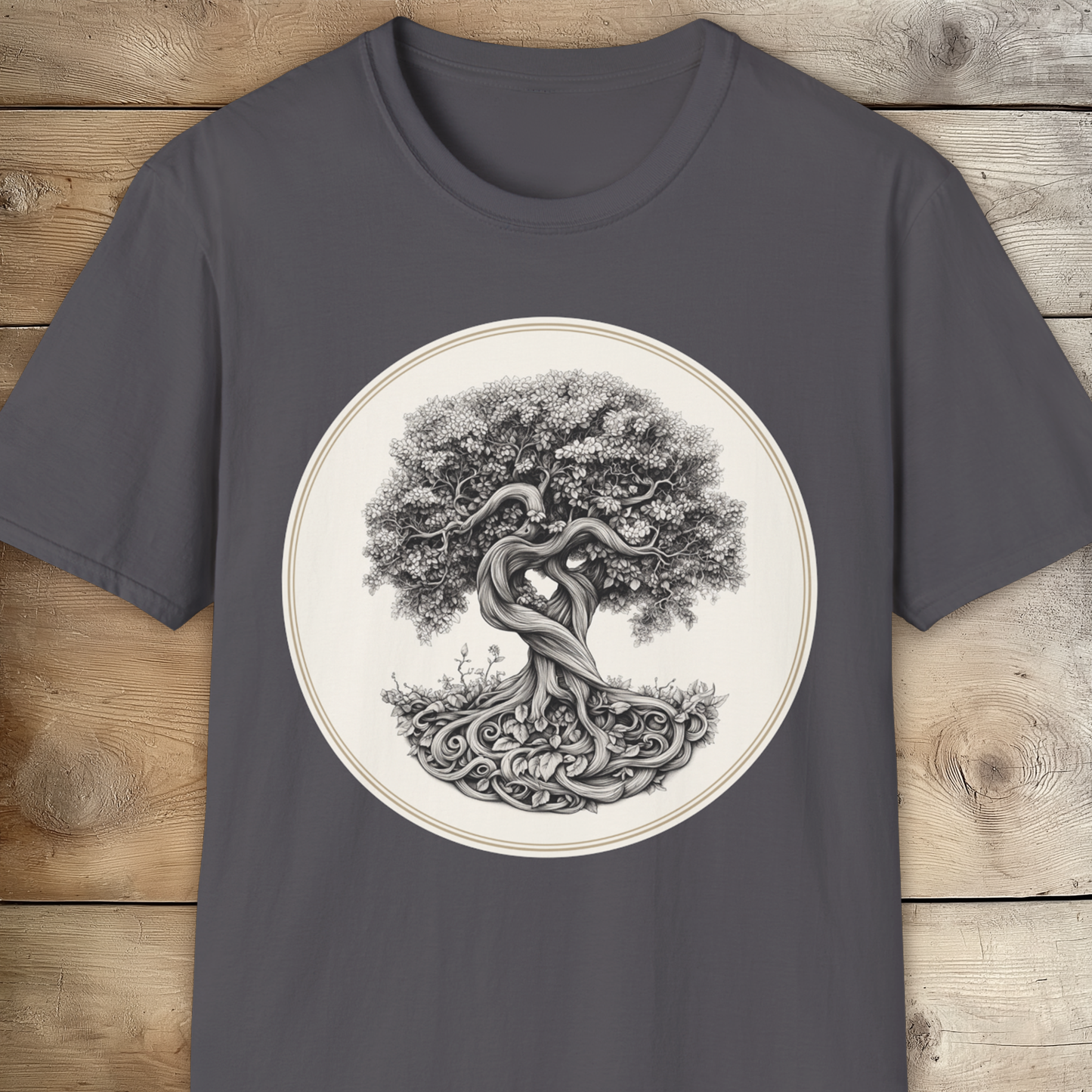 Oak Tree - Tree of Life Unisex Softstyle T-Shirt