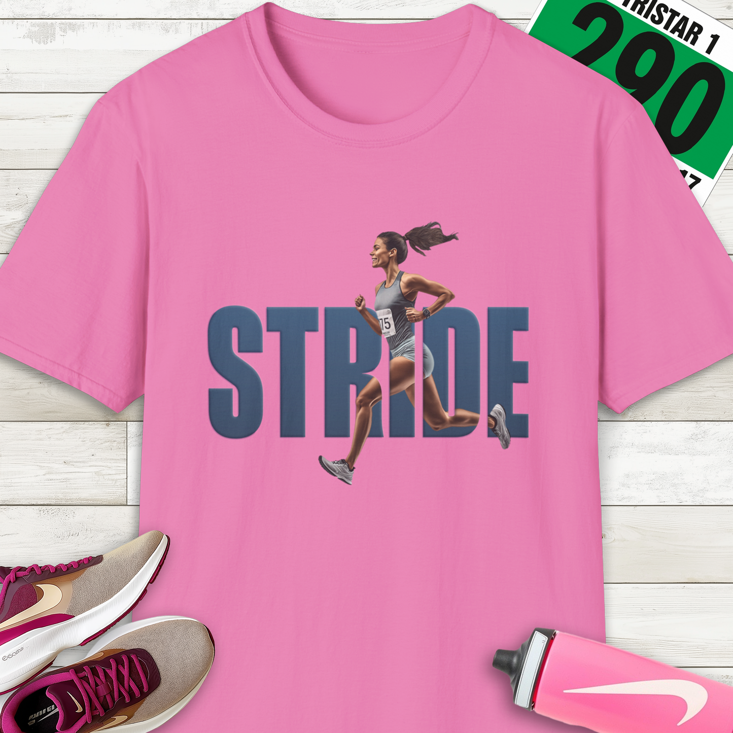 Stride Runner Unisex Softstyle T-Shirt