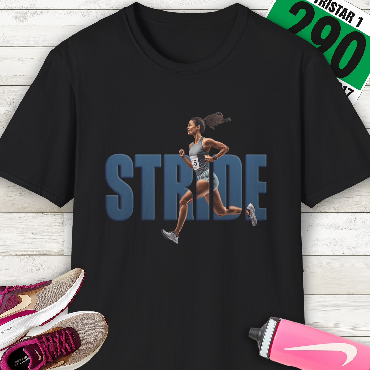 Stride Runner Unisex Softstyle T-Shirt