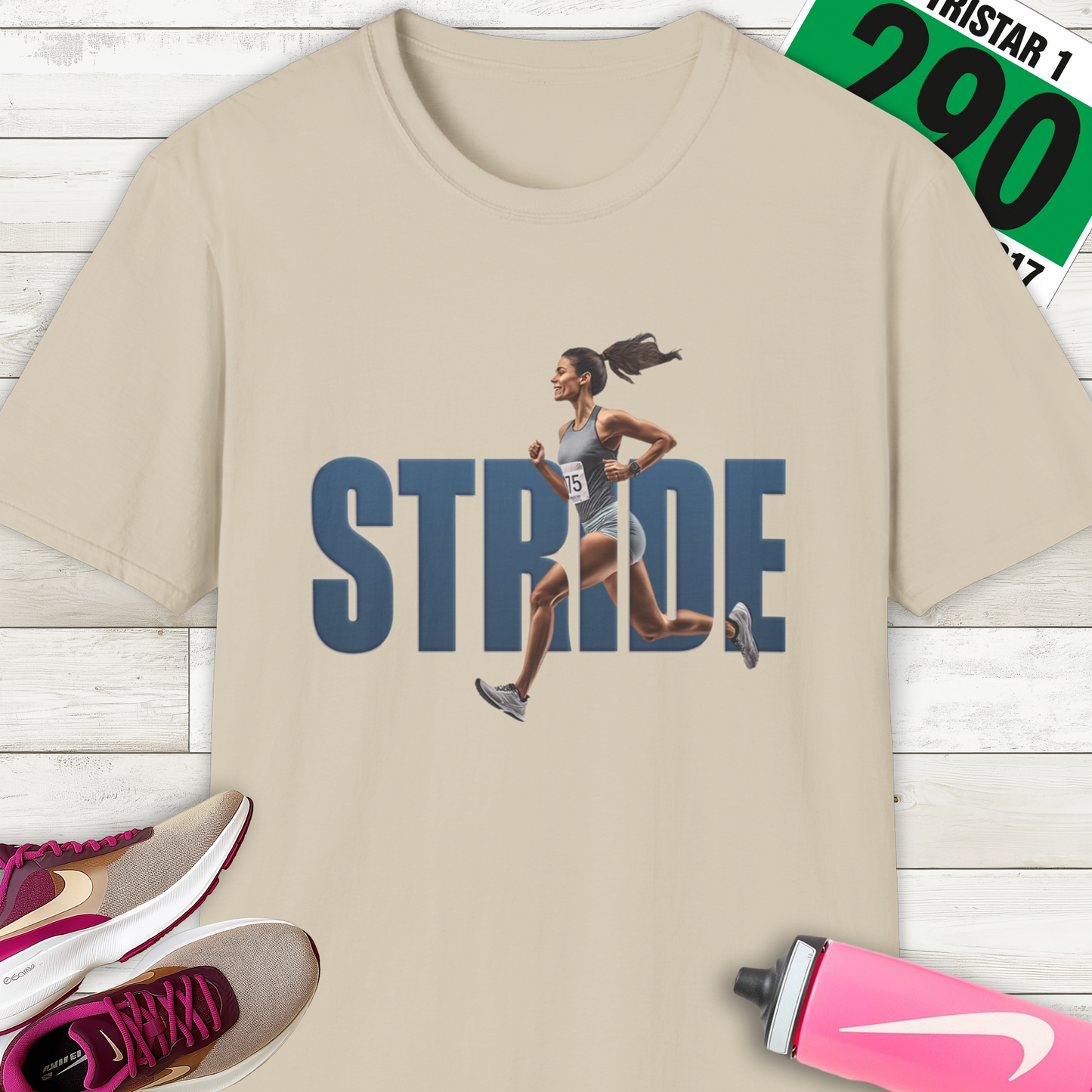 Stride Runner Unisex Softstyle T-Shirt