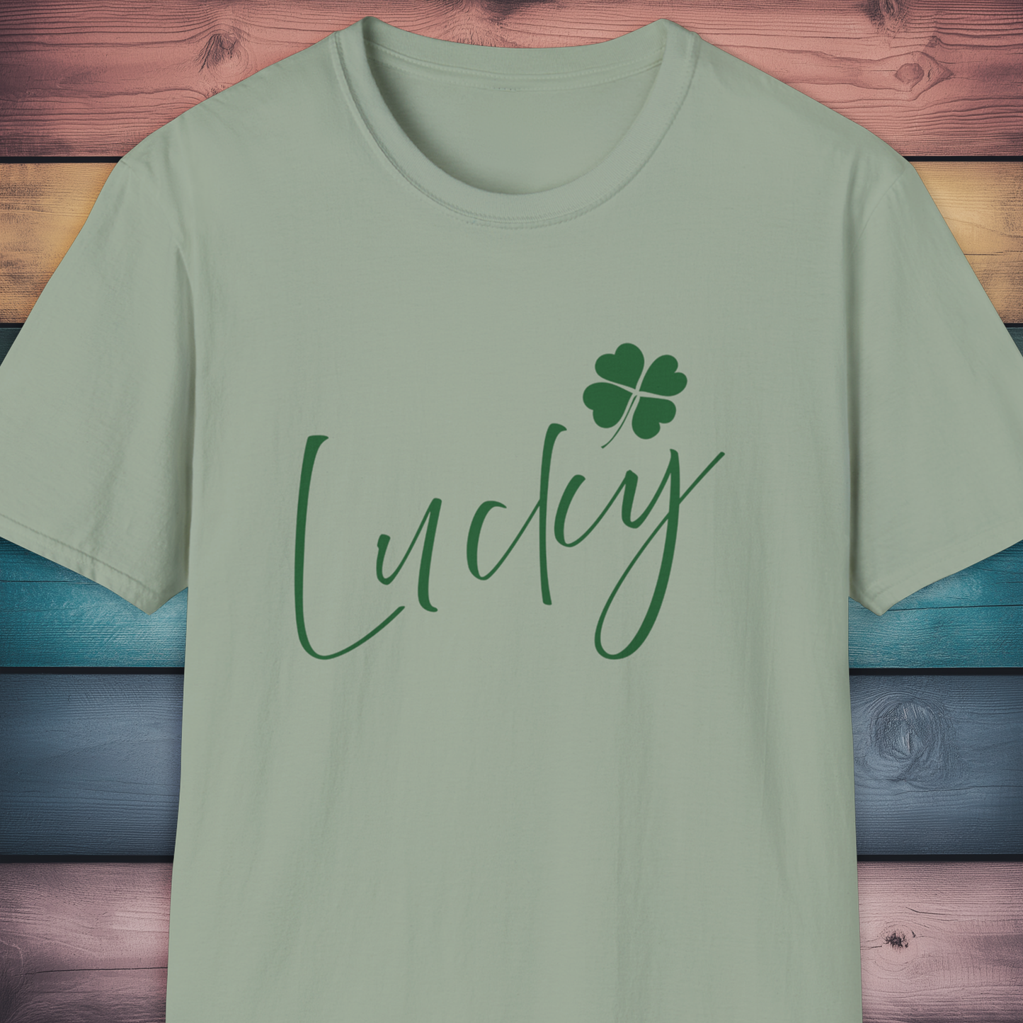 Lucky T-Shirt, Prosperity Good Fortune Love