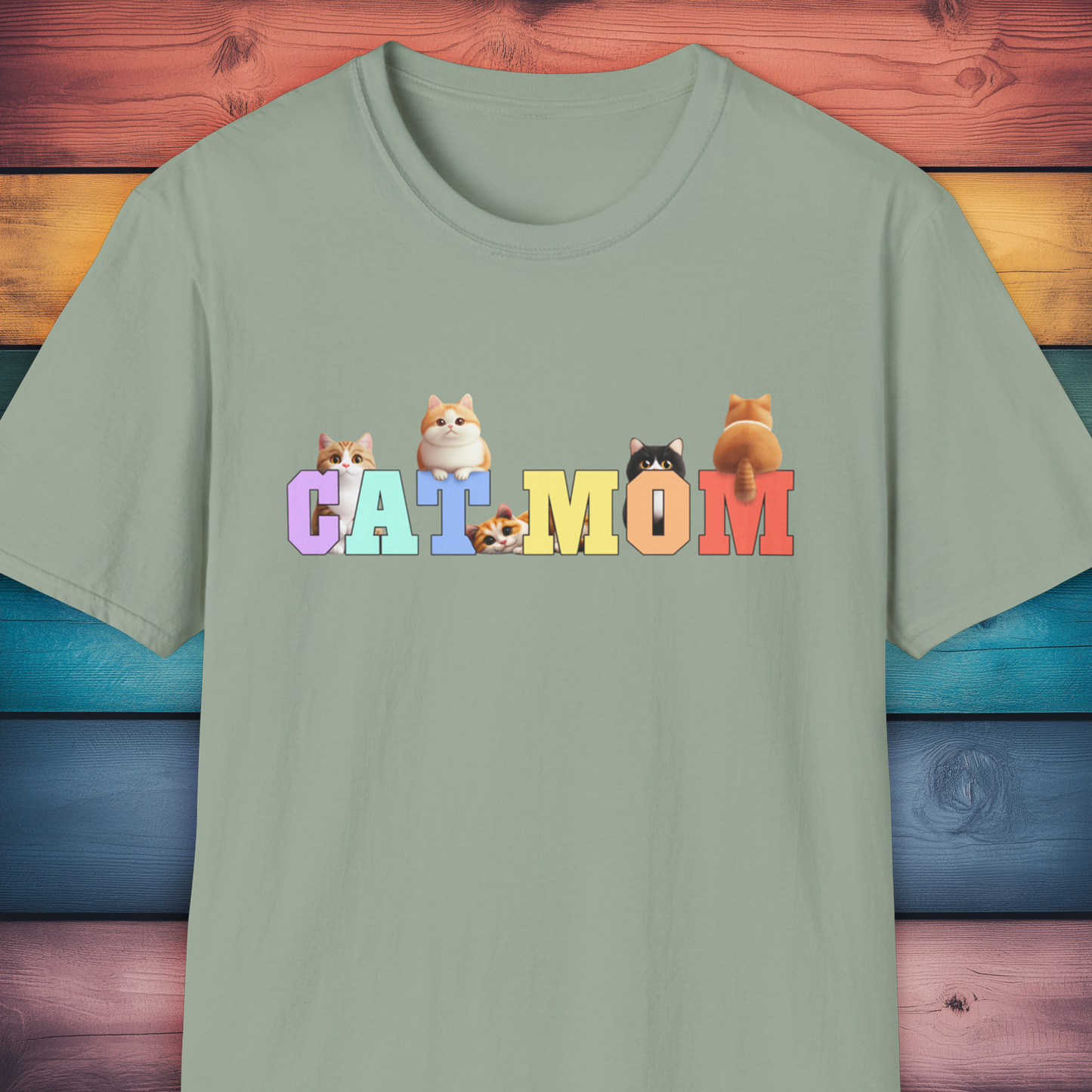 Cat Mom T-Shirt