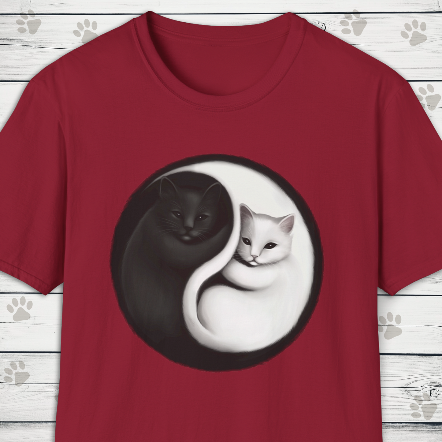 Yin-Yang Cats T-Shirt