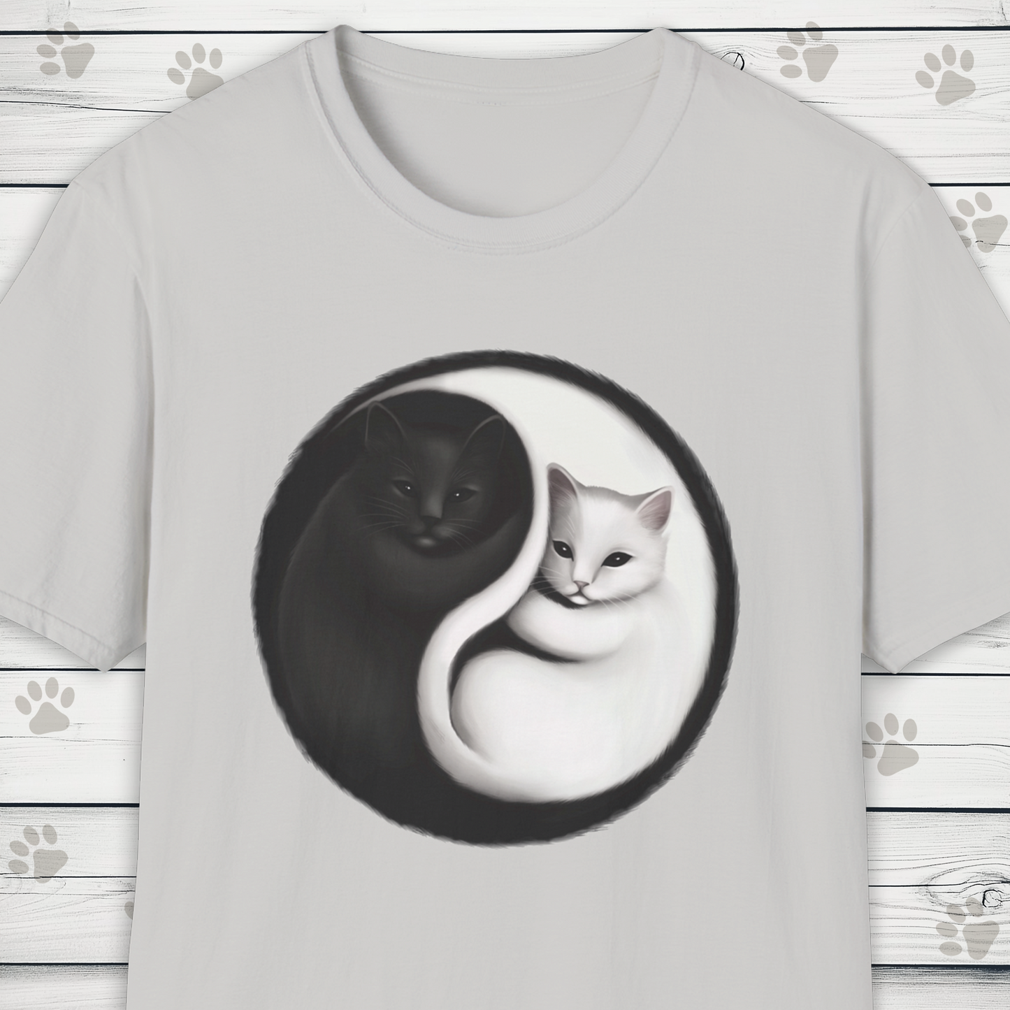 Yin-Yang Cats T-Shirt