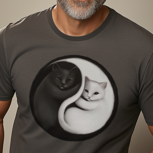 Yin-Yang Cats T-Shirt
