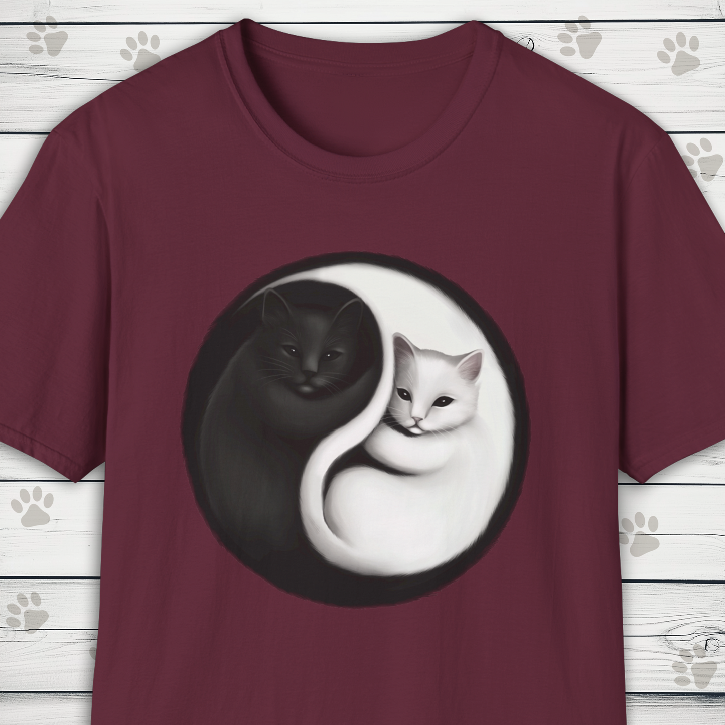 Yin-Yang Cats T-Shirt