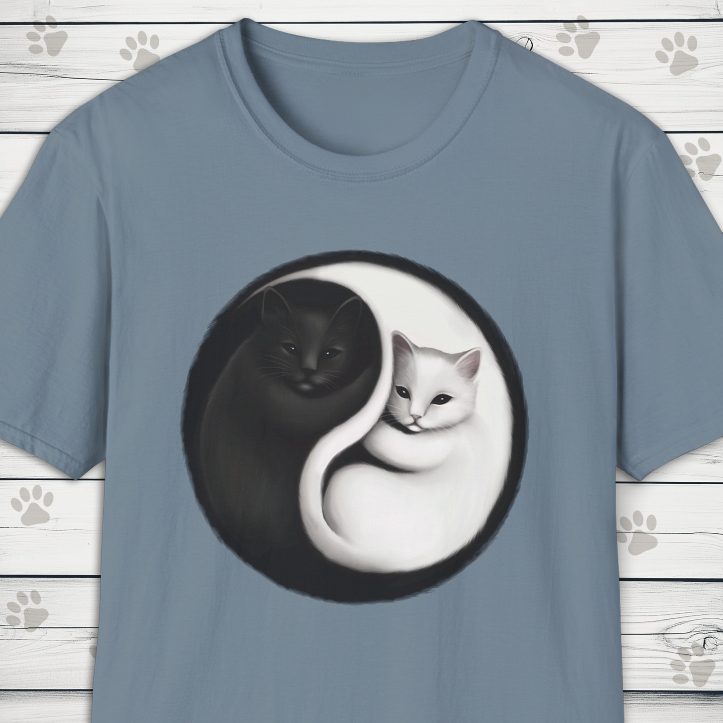 Yin-Yang Cats T-Shirt