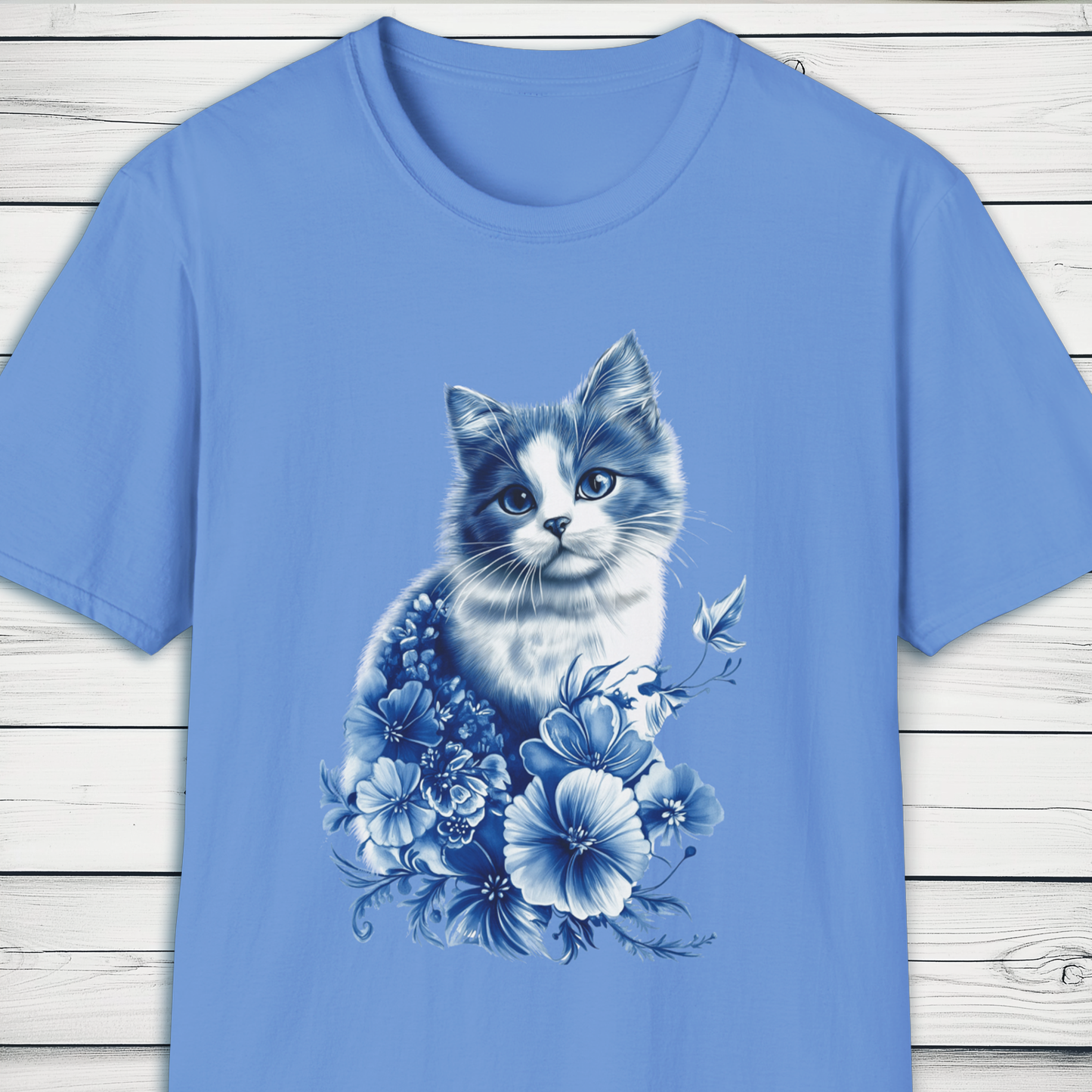 Chinoiserie Kitten Art T-Shirt