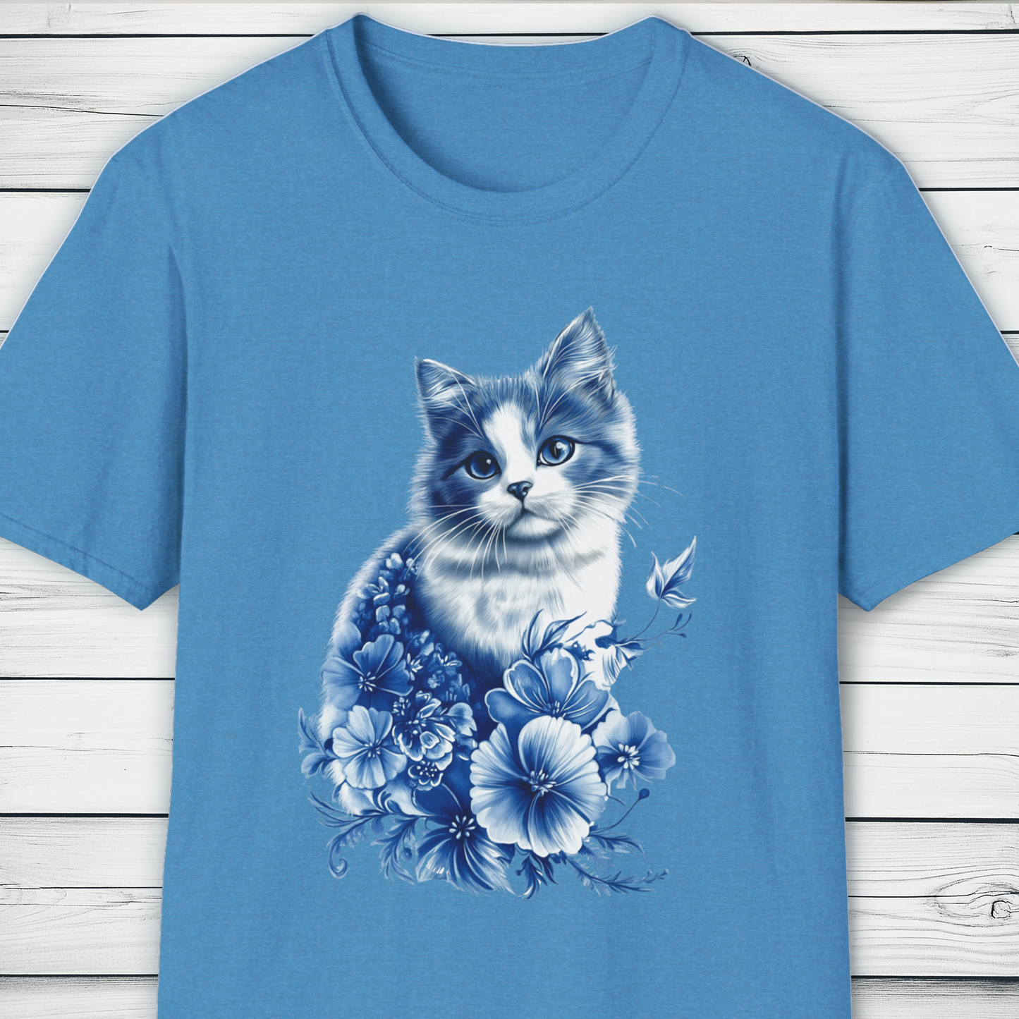 Chinoiserie Kitten Art T-Shirt