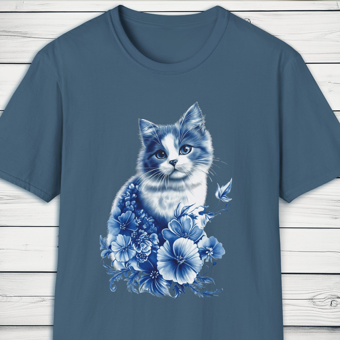 Chinoiserie Kitten Art T-Shirt